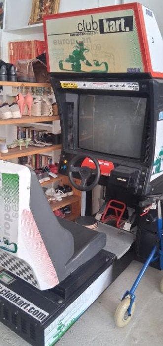 Automaat - Sega Club Kart Arcade Kast - European Session -, Antiek en Kunst