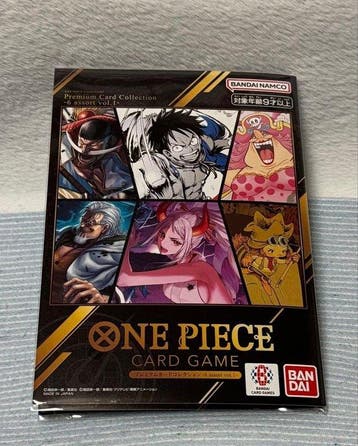 Bandai - 6 Verzegelde kaart - One Piece - Premium Card, Nieuw