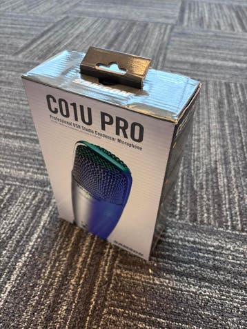 Samson C01U Pro - USB-studiomicrofoon (Nieuw in doos), Muziek en Instrumenten, Microfoons, Ophalen of Verzenden, Nieuw, Overige typen