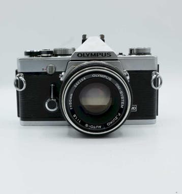 Olympus OM-1 + 50mm 1.8 Vintage, Audio, Tv en Foto, Fotografie | Lenzen en Objectieven, Ophalen of Verzenden, Gebruikt