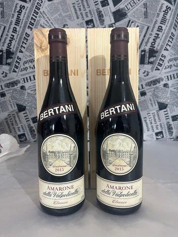 2015 Bertani - Amarone della Valpolicella - 2 Flessen (0.75, Nieuw