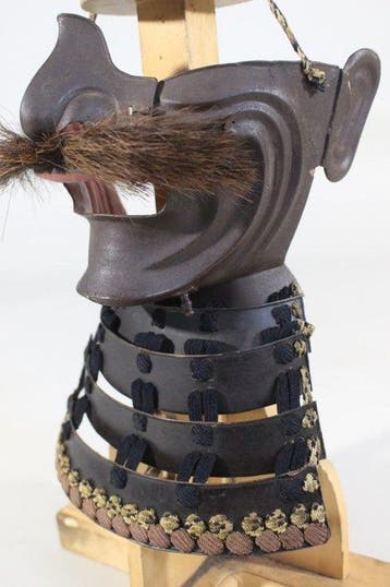 Harnas - Japan - E2-874 Sabinuri Menpo, Mask of Samurai