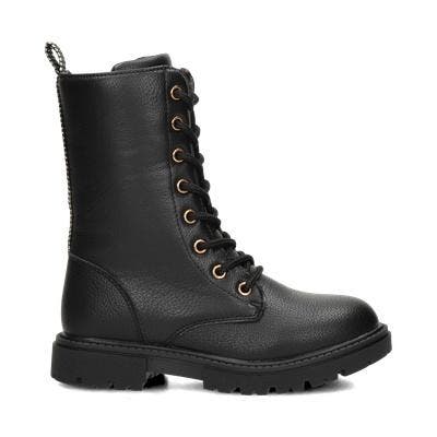 Nelson Kids veterboots in het Zwart, Kleding | Dames, Schoenen, Lage of Enkellaarzen, Zwart, Nieuw, Verzenden