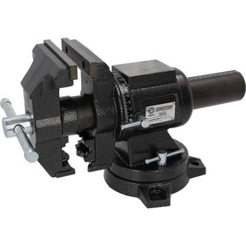 Competition 2-in-1 Bankschroef 125mm – Draaibaar &, Verzenden, Nieuw