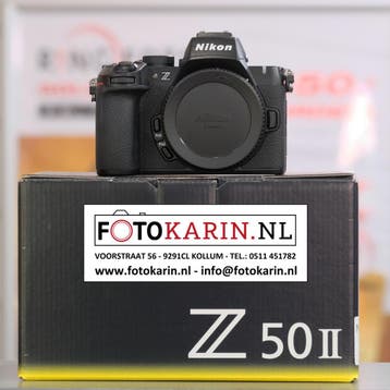 Nikon Z50 II body |occasion | 143 clicks | Foto Karin Kollum, Ophalen of Verzenden, Zo goed als nieuw, Nikon, Handmatige focus