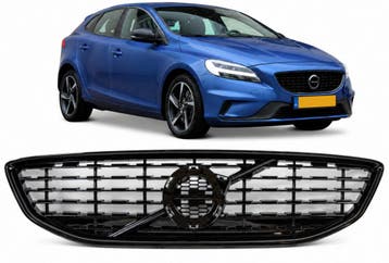 Grill | geschikt voor Volvo V40 | 2017-2020 | R-design | gla, Verzenden, Nieuw, Volvo