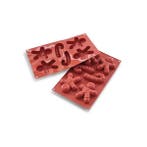 Siliconen Bakvorm Gingerbread Man Ø90x43x21mm (6), Verzenden, Nieuw