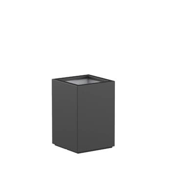 Polyester plantenbak 40x40x60cm - Met bodem, Tuin en Terras, Kunststof, Minder dan 60 cm, Vierkant, Nieuw