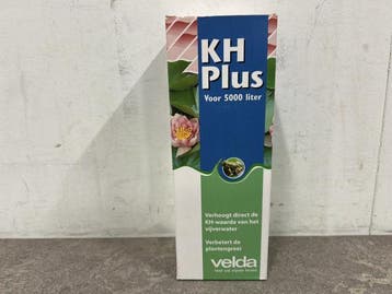 Veiling - 12x Velda waterverbetering 500ml KH Plus, Nieuw