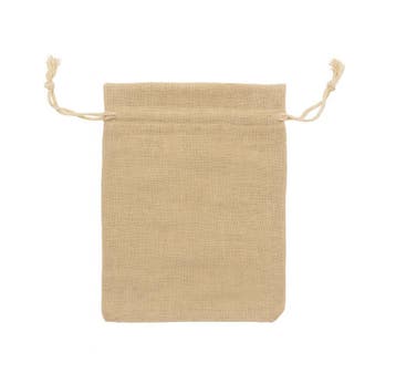 Jute zakje (12x18 cm, naturel), Ophalen of Verzenden, Nieuw