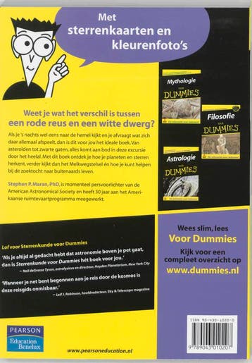 Sterrenkunde voor dummies / Voor Dummies 9789043010207, Verzenden, Gelezen, S.P. Maran