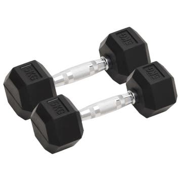 vidaXL Halters 2 st 10 kg totaal gietijzer, Verzenden, Nieuw