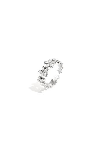 Goudlief Ring met bloemen en steentjes (Ringen), Sieraden, Tassen en Uiterlijk, Ringen, Overige materialen, Verzenden, Nieuw, Dame
