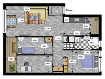 Te Huur 4 kamer Appartement Paramaribostraat In Leiden, Huizen en Kamers, Huizen te huur, Direct bij eigenaar, Leiden, Appartement