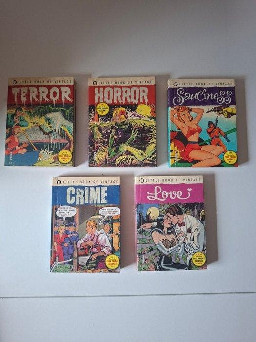 Little Book of Vintage: Terror + Horror + Sauciness + Crime, Boeken, Strips | Comics
