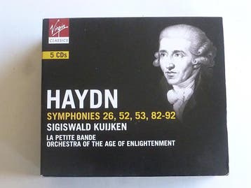 Haydn - Symphonies 26,52,53,82-92 / Sigiswald Kuijken (5 CD), Ophalen of Verzenden, Zo goed als nieuw