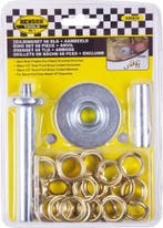 Zeilringen Set 33 Delig + Aambeeld - zeil Ringen - Ringset V, Ophalen of Verzenden, Nieuw, IJzer, Overige typen