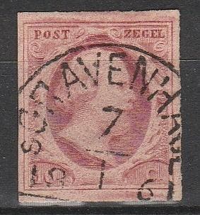 Postzegel Ned 18.. Nr.2 gebruikt zie omschrijving (1365), Verzenden, T/m 1940, Gestempeld