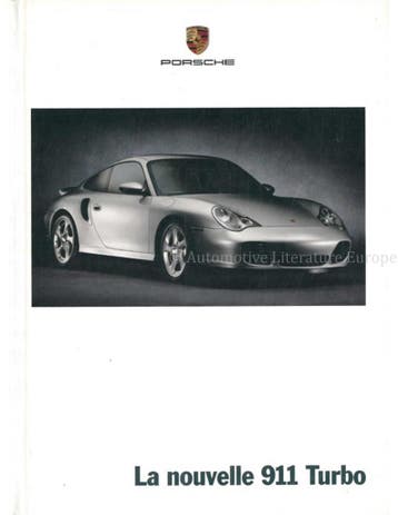2000 PORSCHE 911 TURBO HARDCOVER BROCHURE FRANS, Nieuw, Porsche, Author