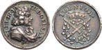 Ar-miniatur-medaille o Jahr 1688 Sachsen-albertinische Li..., Verzenden