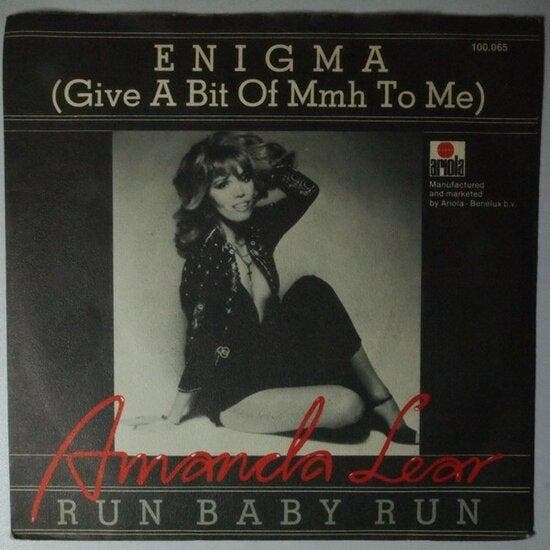 Amanda Lear - Enigma - Single, Cd's en Dvd's, Vinyl Singles, Verzenden