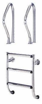 IDEAL 2-delige RVS zwembadtrap 2 treden - AISI 316, Tuin en Terras, Zwembad-toebehoren, Verzenden, Nieuw