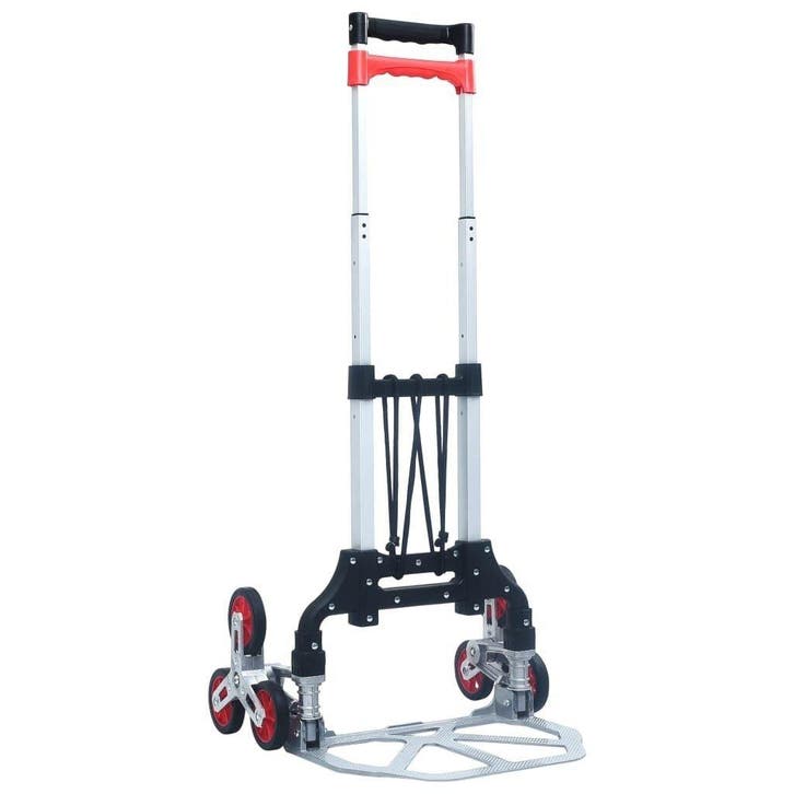 Aluminium Handkar 70kg | 71% Korting, Doe-het-zelf en Verbouw, Transportwagens, Minder dan 60 liter, Zo goed als nieuw, Steekwagen