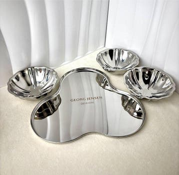 Georg Jensen - Bord (4) - Metaal