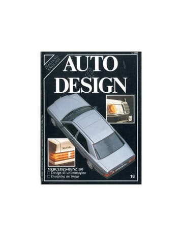 1983 AUTO & DESIGN MAGAZINE ITALIAANS & ENGELS 18, Nieuw, Author