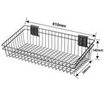 Draadmand 61 x 30 x 14 cm. tuingereedschap ophangen -, Ophalen of Verzenden, Nieuw