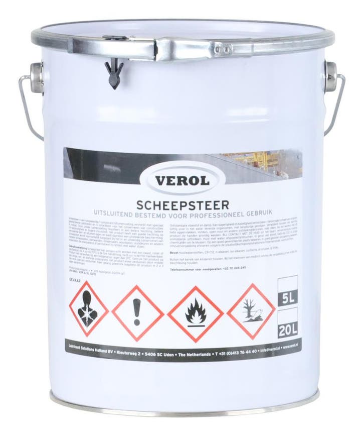 Verol Verol scheepsteer 5 liter, Doe-het-zelf en Verbouw, Verf, Beits en Lak, Nieuw, Verzenden