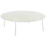 Serax Bijzettafel Rond August Xl Aluminium Zand - Tuintafel, Nieuw