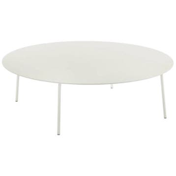 Serax Bijzettafel Rond August Xl Aluminium Zand - Tuintafel, Ophalen of Verzenden, Nieuw