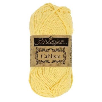 Scheepjes Cahlista 50 gr - 403 Lemonade, Verzenden, Nieuw