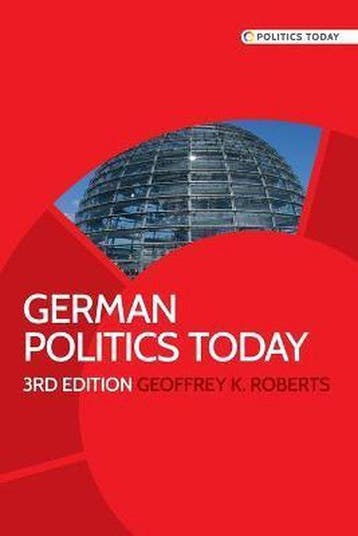 German Politics Today - Geoffrey Roberts 9780719095702, Verzenden, Zo goed als nieuw, Geoffrey Roberts