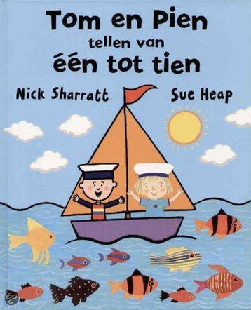 Tom en Pien tellen van één tot tien 9789026998225 Sue Heap, Boeken, Kinderboeken | Kleuters, Verzenden, Zo goed als nieuw, Sue Heap