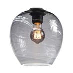 HighLight glas Fantasy Apple | 22cm - Rookgrijs, 25 tot 50 cm, Zwart, Rond, Nieuw