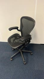 Herman Miller Aeron - Scherpe Prijs - Refurbished, Verzenden, Zwart, Zo goed als nieuw, Bureaustoel