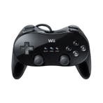 Wii Classic Pro Controller Zwart (Wii Accessoires), Spelcomputers en Games, Spelcomputers | Nintendo Wii, Ophalen of Verzenden