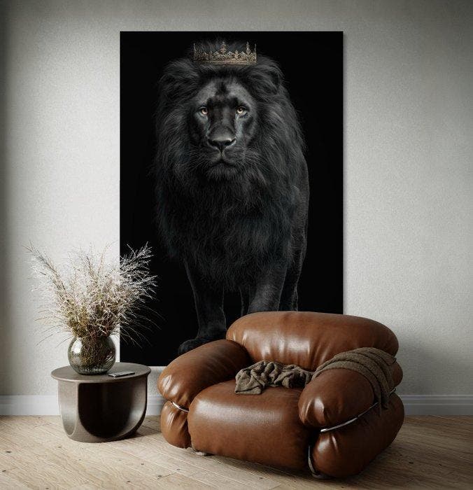 Off Axis - Black Crown XXL - unique 1/1, Antiek en Kunst, Kunst | Designobjecten