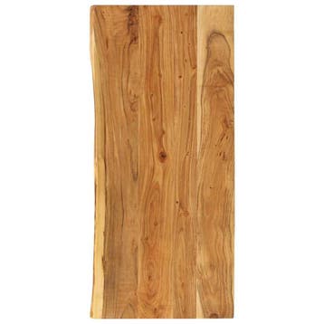 vidaXL Wastafelblad 140x52x2,5 cm massief acaciahout, Verzenden, Nieuw