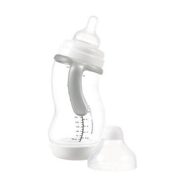 Difrax Fles Wide 310 ml - Wit, Kinderen en Baby's, Babyvoeding en Toebehoren, Verzenden, Nieuw