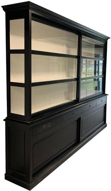 Buffetkast zwart Ruurlo XXL 300 x 240cm, Ophalen of Verzenden, Nieuw