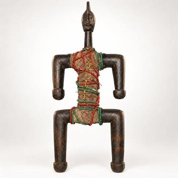 Grote vruchtbaarheidspop Janus, 46 cm - Namji - Kameroen