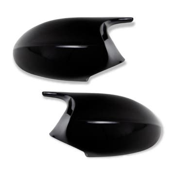 Spiegelkappen Glans Zwart BMW E81 E87 E90 E91 B8252, Nieuw, BMW