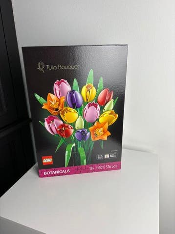 Lego Set - 11501 - Botanical Collection - Tulip Bouquet, Nieuw