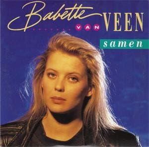 cd single card - Babette van Veen - Samen, Verzenden, Zo goed als nieuw, Nederlandstalig