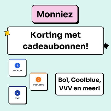 Coolblue cadeaubon voor minder (100% garantie) - Monniez
