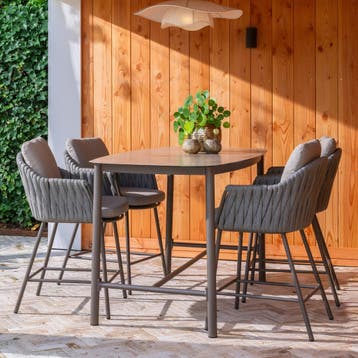 Manolo high dining tuintafel 180x90xH90 cm printed ceramic, Ophalen of Verzenden, Nieuw