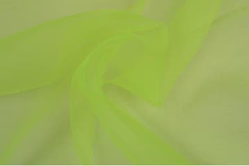 15 meter organza stof - Limoengroen, 120 cm of meer, Ophalen of Verzenden, Polyester, Groen